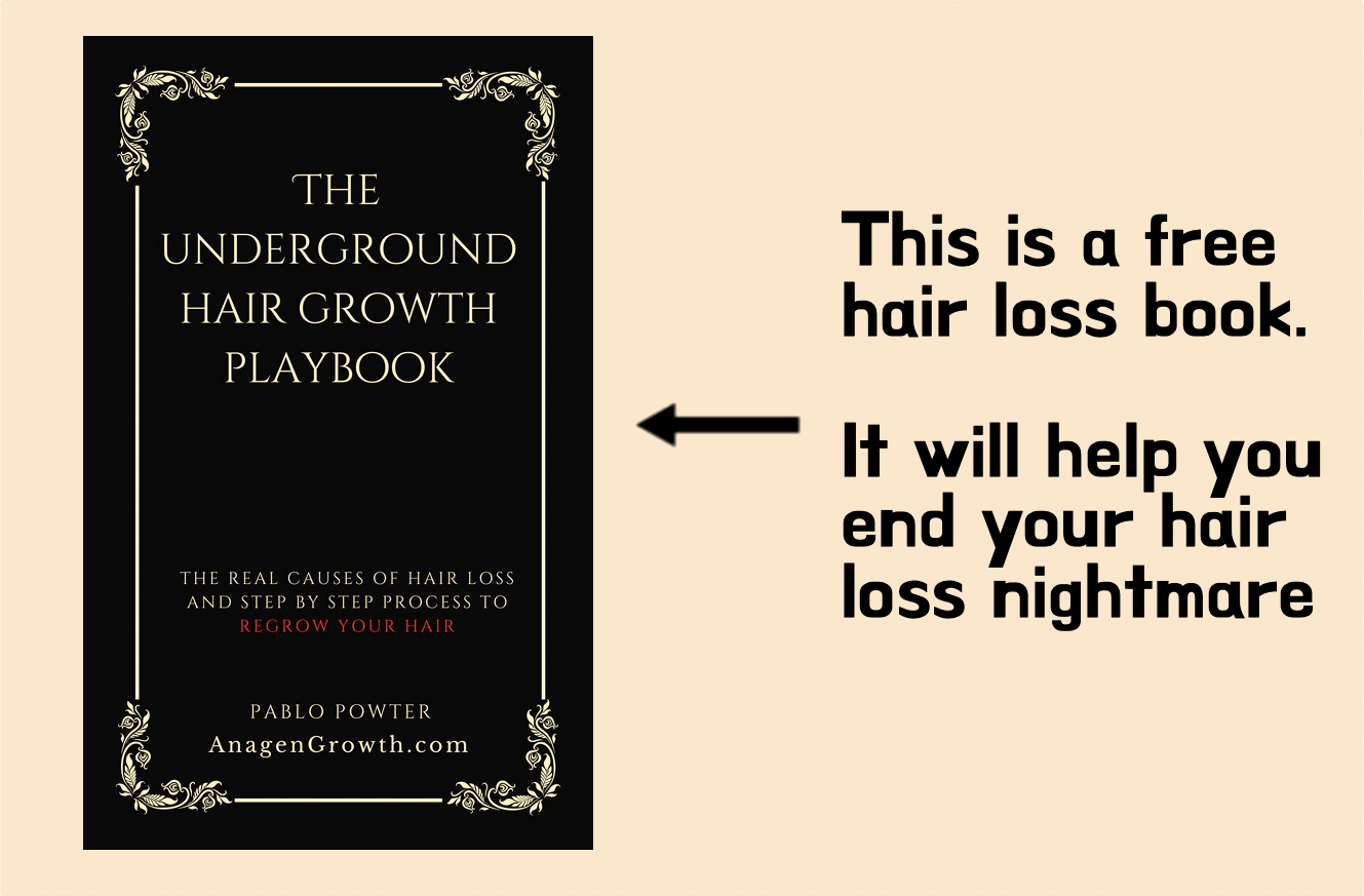 Hair loss book cover